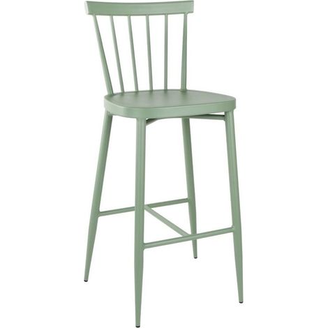Tabouret de Bar Haut en Aluminium - Lot de 2 - Bolero (1/5)