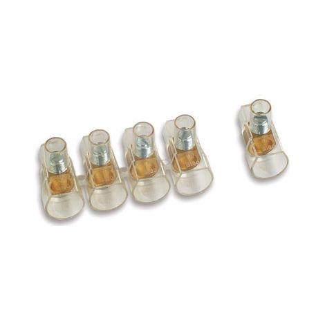 OEM Stecca da 10 morsetti isoltai singoli per cavi con sez. max 6,0 mm2