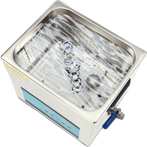 Ultraschallreinigungsgerät, 10-Liter-Tank, 240 W Ultraschallleistung, 250 W Heizleistung, 28/40 kHz Frequenz, Tischmontage (1/5)