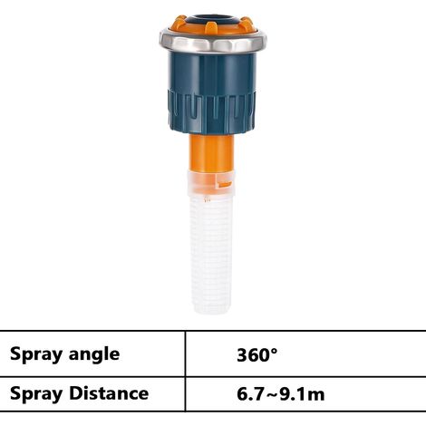 Buses de diffusion réglables à 360° pour arroseurs escamotables de jardin/pelouse - Tête d'arrosage rotative enterrée (1/5)