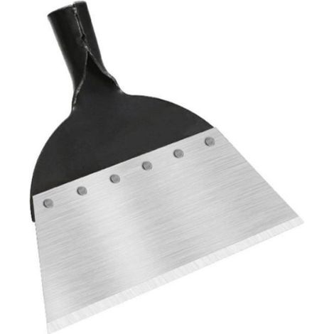Pelle de Nettoyage de Jardin,Pelle de Nettoyage de Jardin Multifonction en Acier Pelle Plate pour Plantation de Sol Désherbage (1/4)