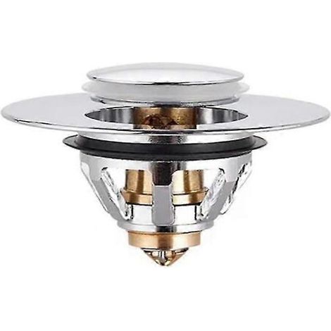 Bassin universel Pop-up Drain Filtre Attrape-cheveux Bain Bouchon Filtre Douche Évier Crépine Bouchon Kitch (1/5)