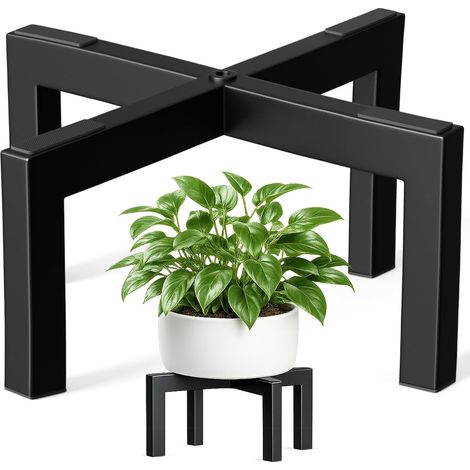 Support de fleurs en métal pour pots de 12,5 à 30,5 cm (1/5)