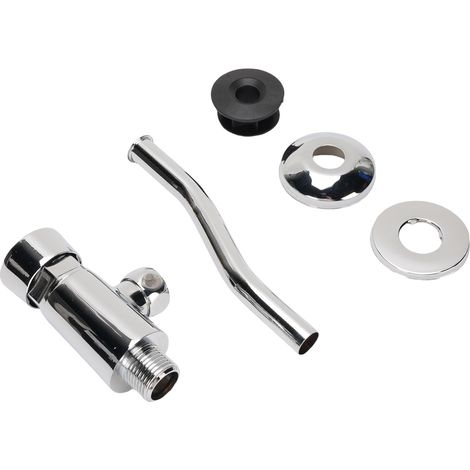 Valve de chasse d'eau manuelle en laiton pour toilettes, urinoirs et salle de bain - Fournitures pour la maison (1/5)