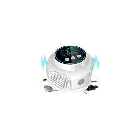 Anti-Rongeurs Ultrasons 300m² – Mode 360° – Sans Toxine (1/5)