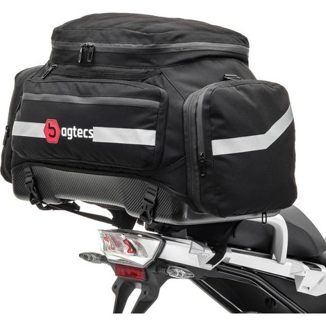 Sacoche arrière moto - Bagtecs K55 - 55 L étanche - tissu polyester résistant - fond EVA renforcé