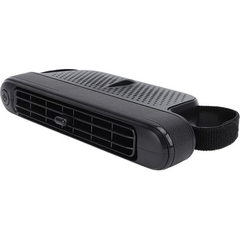 Ventilateur auto repose-tete arriere refroidissement 3 vitesses sans pale USB orientable noir pour siege avant arriere (1/5)
