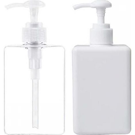 280 ml Seifenspender, 2er-Set, leere Pumpflaschen aus Kunststoff für Küche und Bad (1/5)