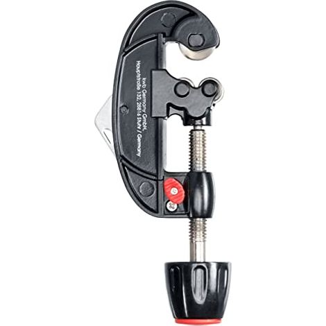 kwb Tagliatubi per tubi in rame, diametro 3-28 mm, con funzione di sgancio rapido e sbavatura, tagliatubi per rame, ottone, alluminio e plastica (1/4)