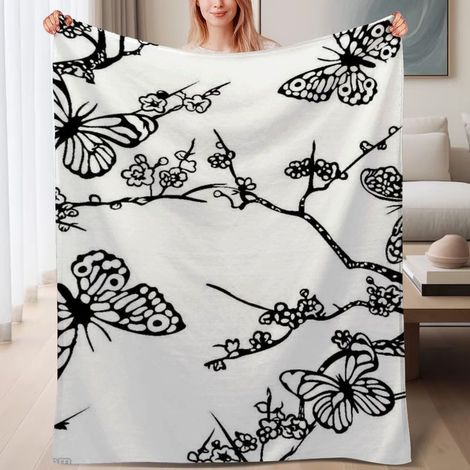 Couvre-lit en polaire, doux, chaud et léger en microfibre,6080 pouces (1/4)