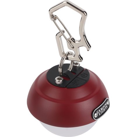 Moskitolampe für den Außenbereich, IPX4, wiederaufladbar, Typ-C, LED-Campinglampe, umweltfreundliche Moskitolampe, rotes Erdbeermuster. (1/4)