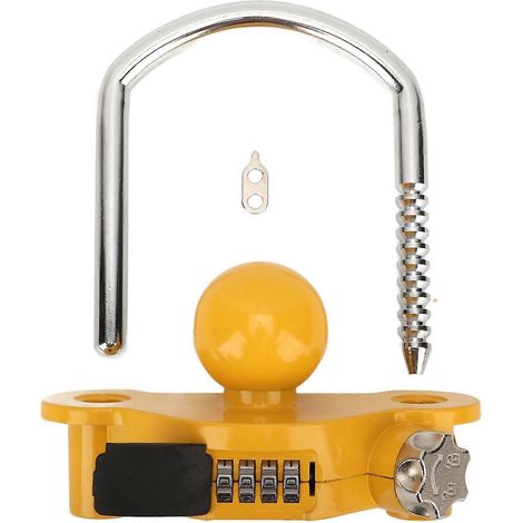 Antivol universel pour attelage, cadenas à combinaison en forme de U pour une sécurité accrue