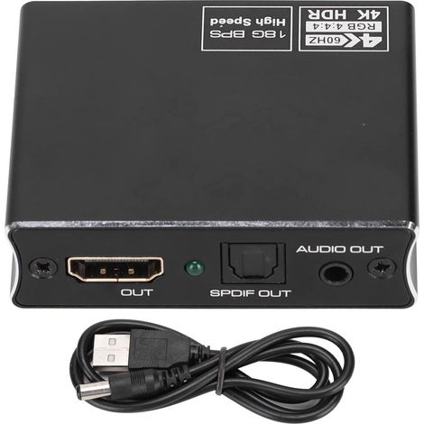 Répartiteur audio à fibre optique 4K2K 60 Hz (1/5)