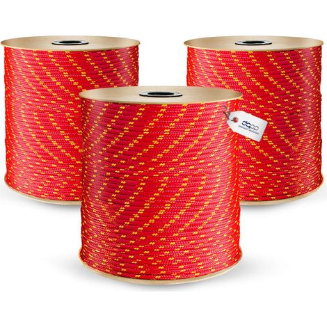 DQ-PP Polypropylen Seil Ø3 mm 10 m Rot (1/5)