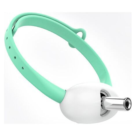 Collier laser blanc pour chat, 92 mm de long x 92 mm de large x 38 mm de haut, 1 pièce. Jouet laser pour chat/accessoires pour animaux de compagnie. (1/5)