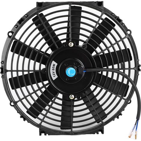 Ventilateur de radiateur de compartiment moteur/réservoir d'eau de 30 cm (12 pouces), à pousser/tirer (1/5)