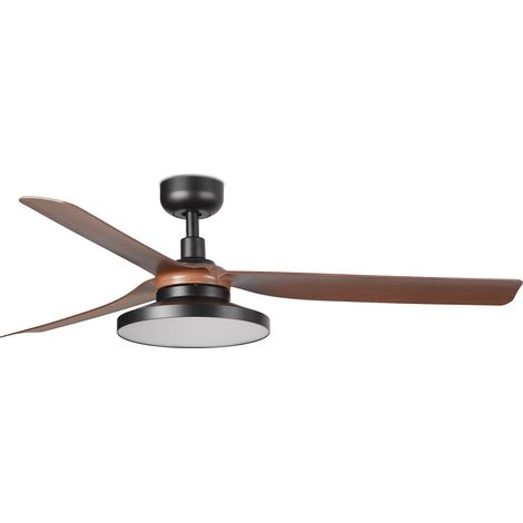 PUNT TAK M Ventilatore nero/noce 3000K (1/2)