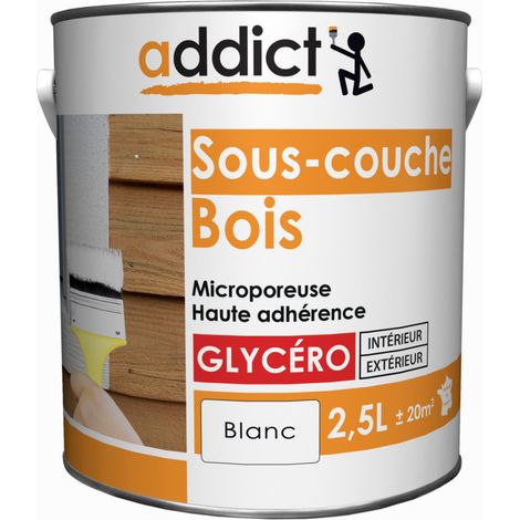 Holzgrundierung 2,5l Weiß - Addict