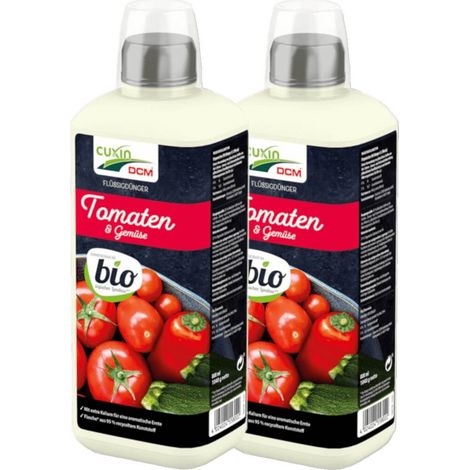 Engrais liquide Cuxin pour tomates et légumes, 800 ml, engrais de jardin, engrais à ajouter à l'arrosage