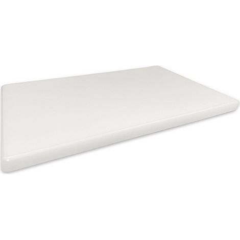 PLANCHE À DÉCOUPER PROFESSIONNELLE PEHD BLANCHE