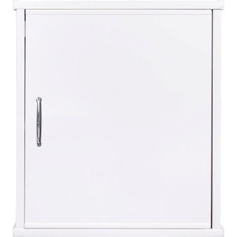 NEGRARI NEGRARI Pensile in PVC da 45x34 cm con ripiano interno, comprensivo di kit per il fissaggio a muro. codice prod: FH945K (1/4)