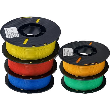 Filamento per stampante 3D, 5 kg PETG, colori vivaci (1/2)