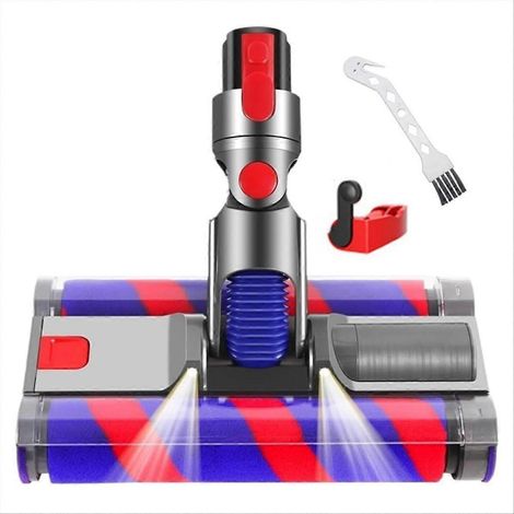 Motorisierte Bürste für Dyson Staubsauger V7, V8, V10, V11 und V15, elektrische Bodendüse, Reinigungszubehör, Walzenbürste, kompatibel mit Dyson, Ersatzteil, weiß, für den Hausgebrauch (1/5)