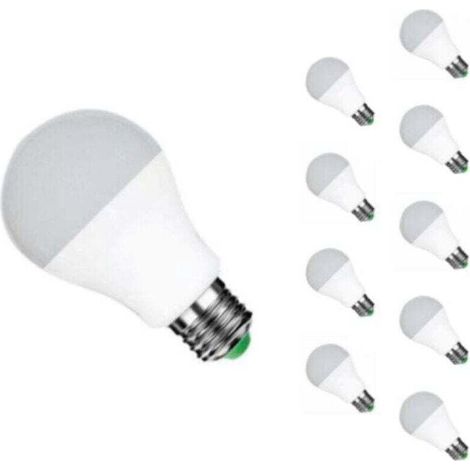 LED E27 12W 220V A60 180° (Pack de , XU,10) - Blanc Chaud 2300K - 3500K - SILAMP, produit de haute qualité, longue durée de vie, économe en énergie, sans UV , satisfaction garantie - KZQ (1/2)