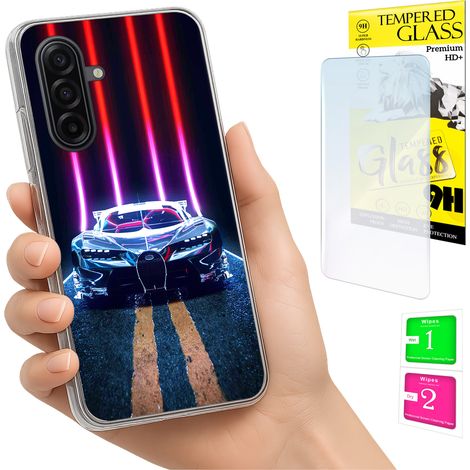 Custodia per Samsung Galaxy A17 5G, cover fotografica, cover posteriore + vetro 9H (1/5)