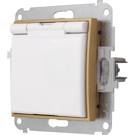 Nido hermético sin marco Karlik Mini color blanco/dorado b (1/3)
