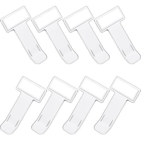 Supports de Tickets Transparants,8 PCS Support Pare-Brise Multifonction Auto-adhésif pour Voiture Porte-Badge Télépéage Carte Handicapé Ticket de Stationnement Aide au Parking et Porte-Carte (1/5)