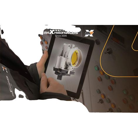 Cuerpo de aceleración, plástico compuesto, 10 cm x 10 cm x 5 cm, compatible con Renault Clio II, III y Twingo I, rendimiento optimizado del motor (1/5)
