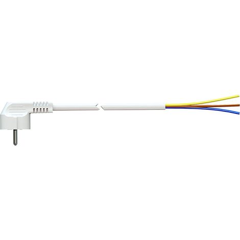 Cavo di Alimentazione Solera 7000/3 Schuko 4,8 mm 250 V Bianco 16 A 3 x 1,5 mm 3 m (1/2)