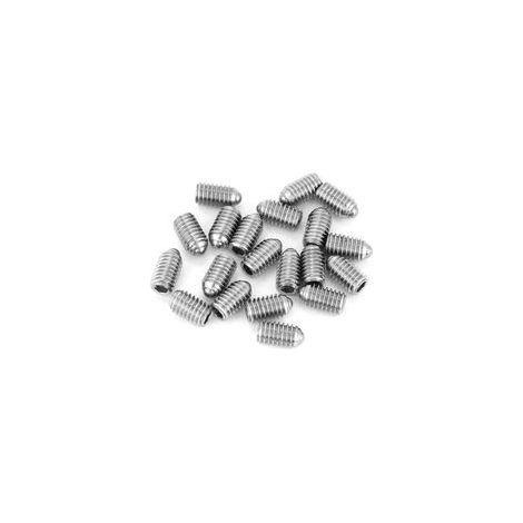Vis à billes de localisation hexagonale 20 pièces/ensemble, vis de piston à bille à ressort en acier inoxydable et matériel de fixation (M6 10)(M610(20PCS)) H172