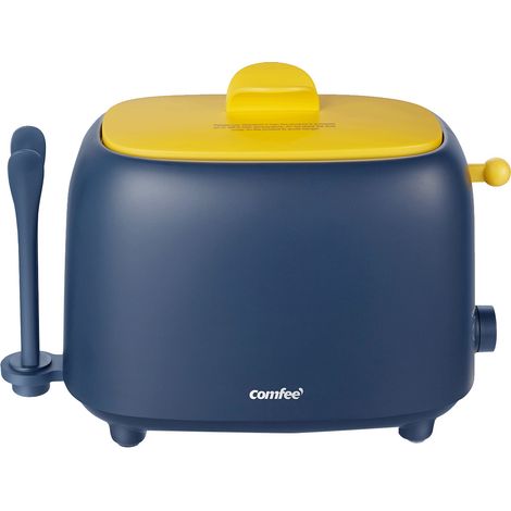 Comfeè MT-RP2L18W2 Toaster 7 2 Scheibe/n 950 W Blau, Gelb