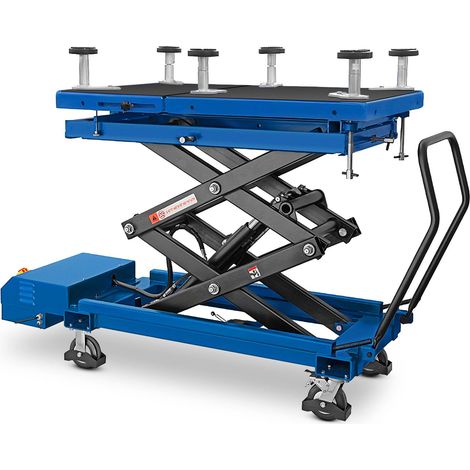 Table élévatrice pr batterie de voiture électrique Roulettes 750W jusqu'à 1200kg