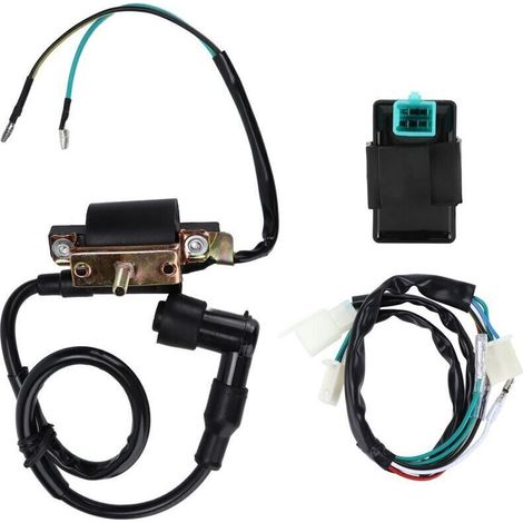 Bobine d’allumage 5 broches pour CDI DC – Compatible VTT 50 à 125 cm³, quad, karting – Qualité professionnelle (1/3)