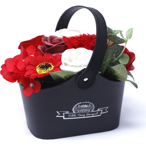 Bouquet Petite Panier - Rouges Riches- Vendu par 1 (1/3)