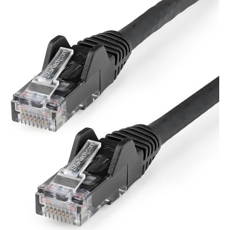 StarTech.com Cavo Ethernet CAT6 da 15 m - LSZH (Low Smoke Zero Halogen) - 10 Gigabit 650MHz 100W PoE RJ45 - Cavo di rete Lan UTP - Cavo patch categoria 6 antigroviglio - CAT 6, Certificazione ETL, 24A (1/3)