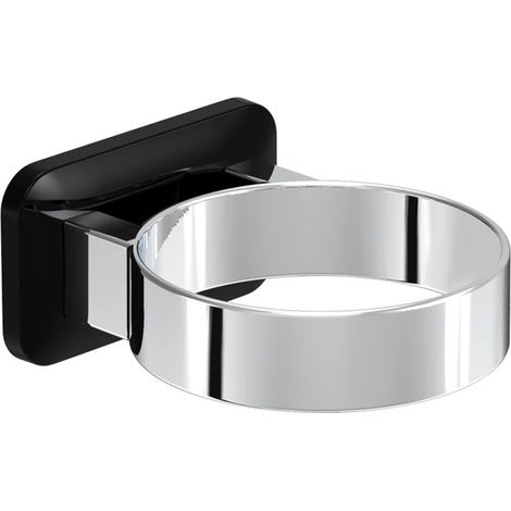 Föhnhouder - föhnhouder - Haardroger Houder - Haardroger Muurbeugel - Universeel - wandhouder - ABS - zwart - Wandmontage zonder boren - 1079151mm - Badkameraccessoires (1/3)
