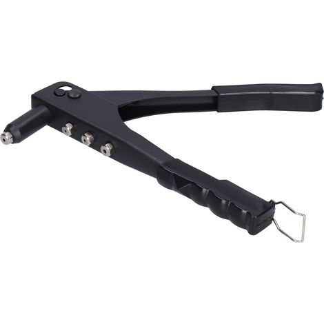Pince à riveter manuelle, kit de rivetage à main avec 4 embouts 2,4mm 3,2mm 4mm 4,8mm, outil portatif pour fixation légère (1/5)