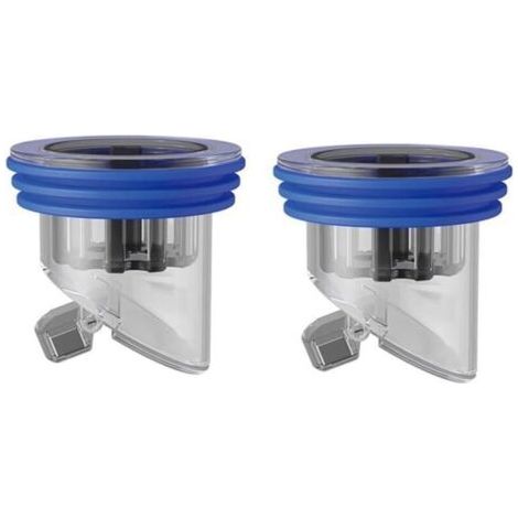 Lot de 2 Bouchons d'évier, Bouchons de Drainage pour évier de comptoir, Filtre de lavabo, pour Cuisine, Salle de Bain, Sortie de vidange de la Machine à (1/4)