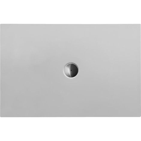 Piatto doccia rettangolare DURAPLAN con filo pavimento antiscivolo 1200x800x35mm bianco
