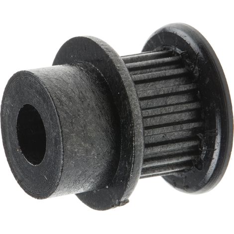 Poulie pour courroie crantée en PC renforcé de fibre de verre 20 dents , pas de 2mm, alésage 6mm ( Prix pour 1 )