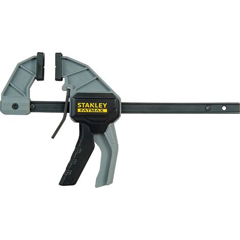 Stanley – Serre-joint 300mm – Puissance de serrage 63kg/m2 – Rail en acier et corps en nylon renforcé – FMHT083233 (1/10)