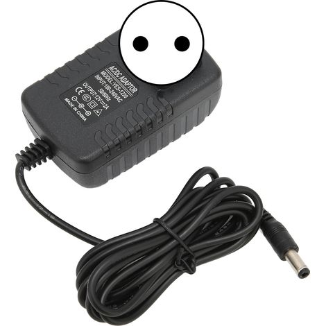 Adaptateur secteur 12 V 1 A avec isolation, protection contre les interférences et les surtensions, prise 100-240 V EU (1/5)