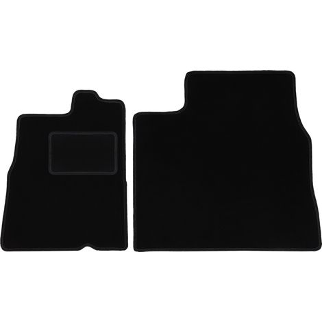 Schwarze Veloursmatten für: Peugeot Boxer I Kastenwagen (1994-2006)