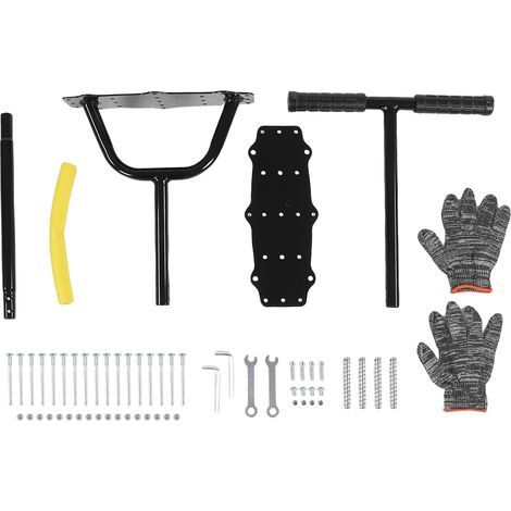 17 Carbon Steel Spring-Loaded Lawn Aerator with Grass Spikes for the Garden (1/5)