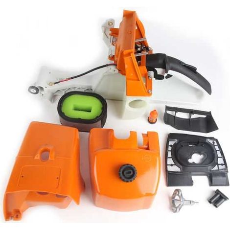 Carter en kit pour tronçonneuse Stihl 066 (1/5)