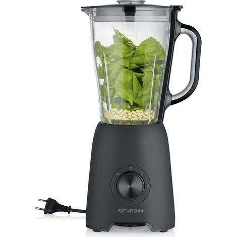 Batidora - SEVERIN - SM3722 - 600 W - 1,5 L - 2 velocidades + Turbo - Negro